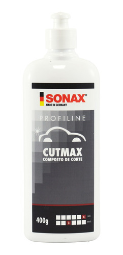 Cutmax 400g Sonax - Composto Polidor De Corte