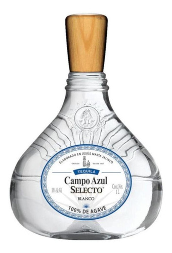 Tequila Campo Azul Selecto Blanco 1 L