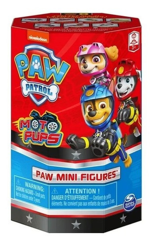 Patrulha Canina Moto Surpresa Pups Mini Figuras- Sunny 2274