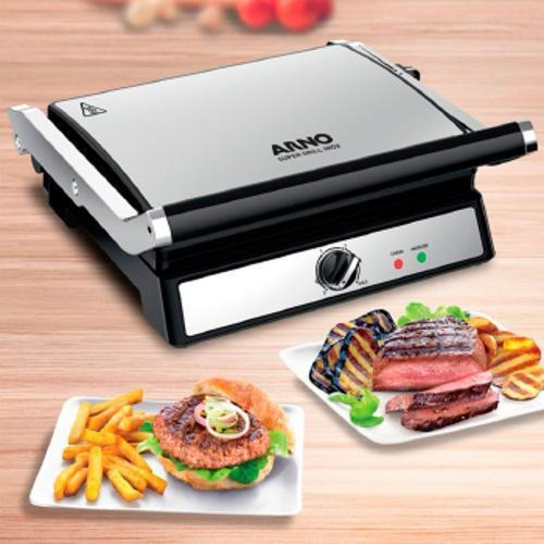 Super Grill Arno Inox Ggra Abertura 180 - Ggra