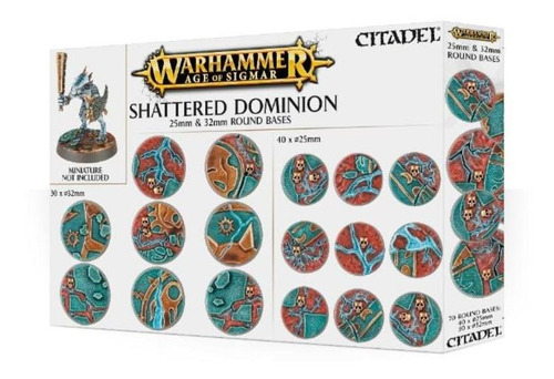 Citadel Warhammer Shattered Dominion Round Bases