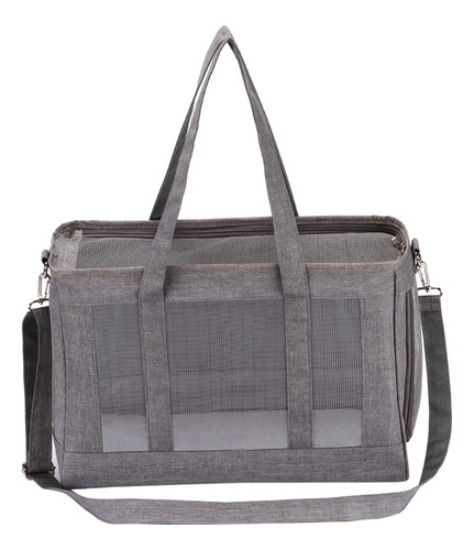 Bolsas De Transporte Para Cachorros Portador De Viaje Gris L