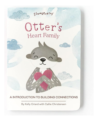 Slumberkins 14  Otter Snuggler & Board Book Set | Apoya La U