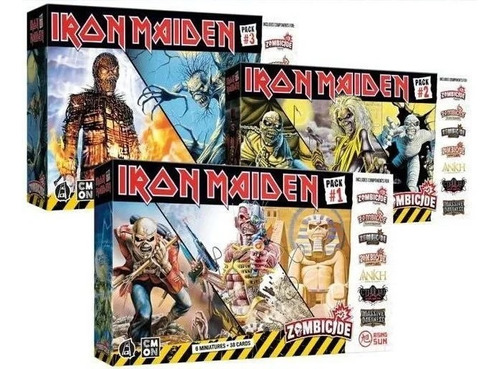 Iron Maiden Pack 1-3 Para Zombicide, Massive Darkness, Etc