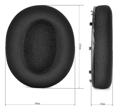 Aa 2 Almohadillas Para Razer Blackshark V2, Estilo: Ice
