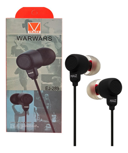 Audifonos In Ear Alambricos Microfono Celular Manos Libres