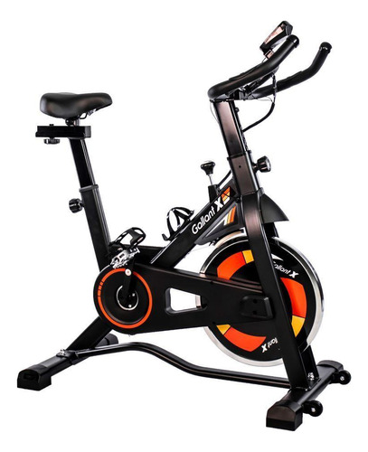 Bicicleta Ergométrica Gallant Elite X Spinning Roda de Inércia 8kg até 110kg Mecânica GSB08HBTA-PT