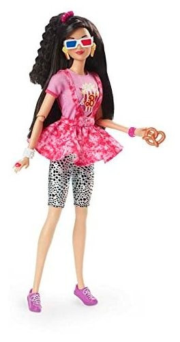 Muñeca Barbie Original En Noche De Cine Inspirada En Los 80