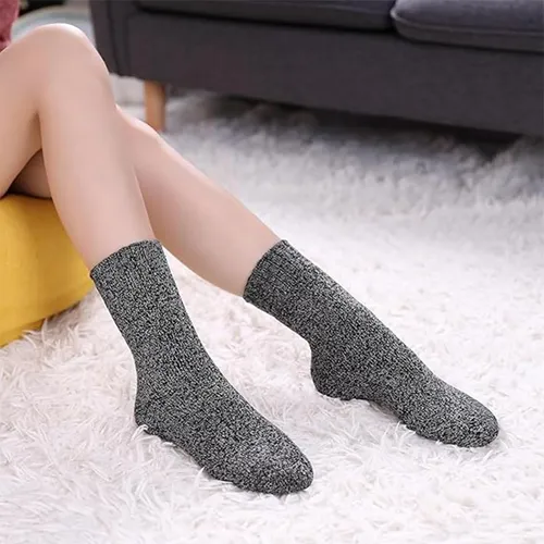 Calcetines Termicos Mujer, 5 Pares Calcetines De Lana,