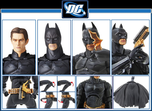 Revoltech Batman Dark Knigth Kaiyodo Swargento!