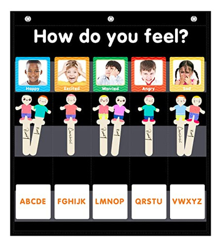 Gráfico De Bolsillo Eamay Con Emociones Y Sentimientos Para