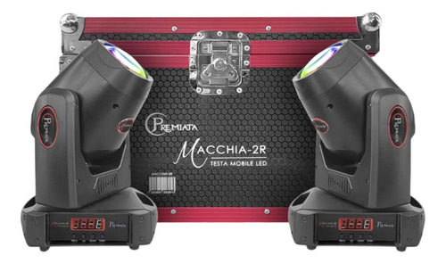 Par De Cabezas Robóticas 2r Más Case Macchia-2r 120watts