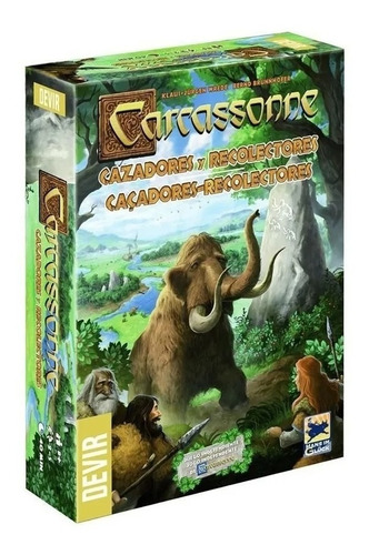 Carcassonne - Caçadore Coletores - Jogo Em Português