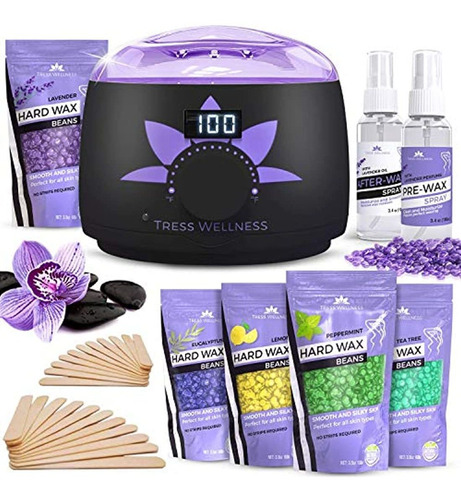 Kit De Cera Para El Hogar Para Eliminar El Cabello