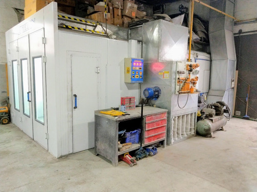 Cabina De Pintura Presurizada Horno Morrison Automotriz