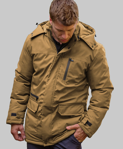 Campera Parka Hombre Impermeable Importada