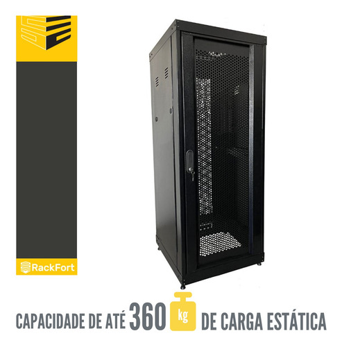 Rack Servidor Perfurado 36u X 770mm Flex Tipo Piso Padrão 19