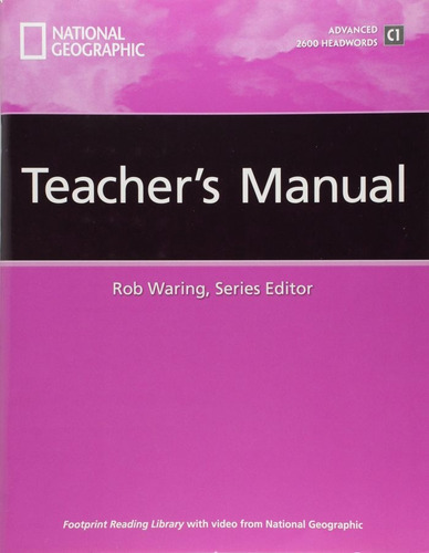 Footprint Reading Library - Level 7 2600 C1: Teacher's Book American English, de Waring, Rob. Editora Cengage Learning Edições Ltda., capa mole em inglês, 2009