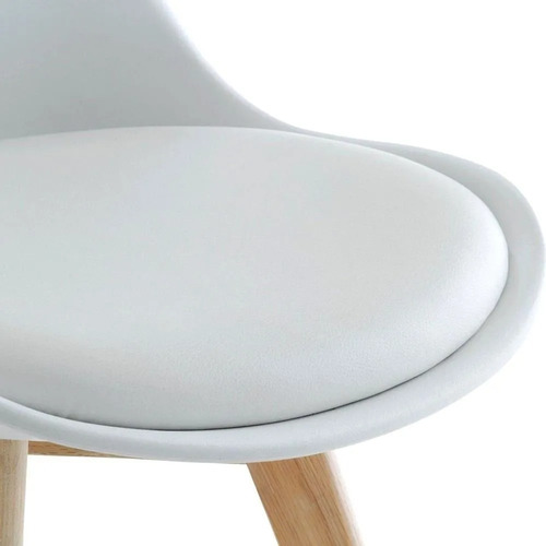 Silla Eames Tulip De Comedor Nordica 4 Unidades - Hot Sale