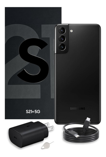 Samsung Galaxy S21 Plus 5g 256 Gb Negro 8 Gb Ram Con Caja Original  (Reacondicionado)
