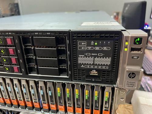 Servidor Hp Dl380p G8 256gb 12 Cores 4 X 300gb 10k