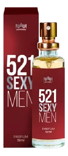 Perfume 521 Sexy Men Amakha Paris Masculino 15ml Bolsa Bolso