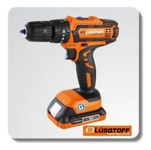 Taladro percutor atornillador inalámbrico de 10mm Lüsqtoff ATL18-8B 18V + accesorio 220V