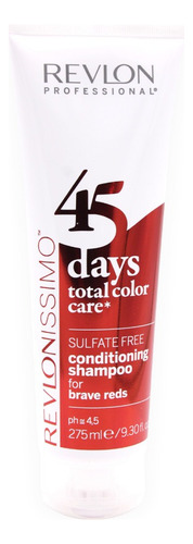 Shampoo Acondicionador Revlonissimo® 45 Days Tonos Rojizos 