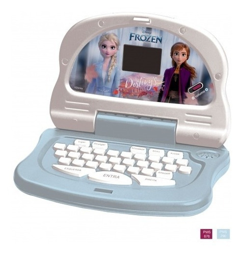 Laptop Infantil Frozen Bilingue E Educativo - Candide