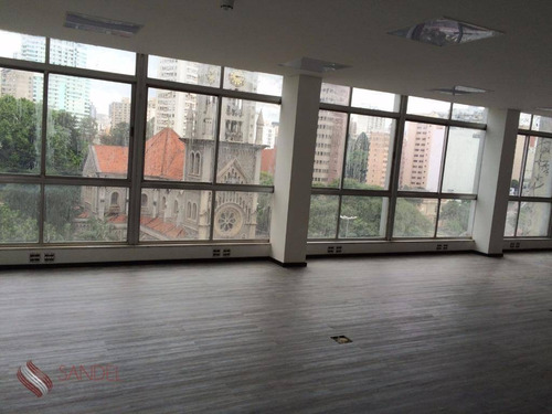 Excelente Sala Comercial 130m² - 2 Vagas - Consolação (s) - Sa0003