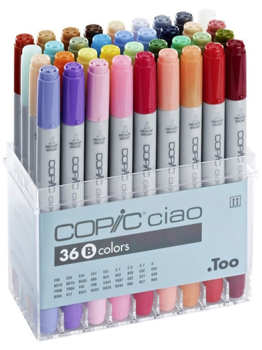 Copic Ciao - Set 36 Marcadores Color B