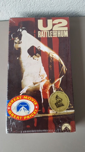 Video Cassette U2 Rattle And Hum 