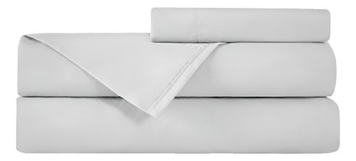 Juego De Sabanas Colecho/corral (74x110cm) - Wishes Nap Gris Claro Liso