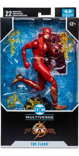 Flash Figura Película The Flash Dc Multiverse 18cm Mcfarlane