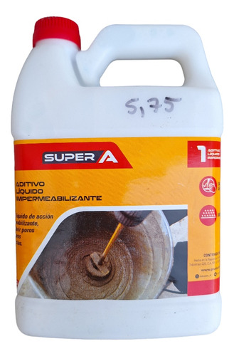 Aditivo Líquido Impermeabilizante Super A Sika 1