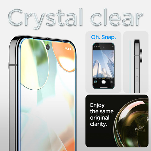 Protetor De Tela Spigen Glastr Ez Fit Para Pixel 9/9 Pro