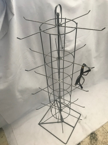 Exhibidor Araña Gancho Blister Botanero 5 Niv. Silver