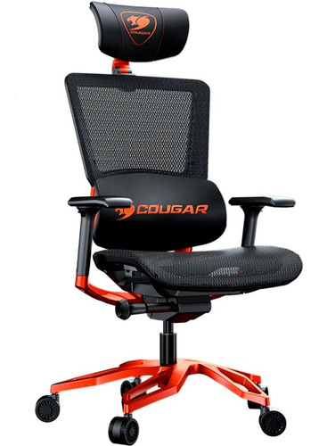 Silla Gamer Esports Profesional Cougar Argo Aluminio Malla