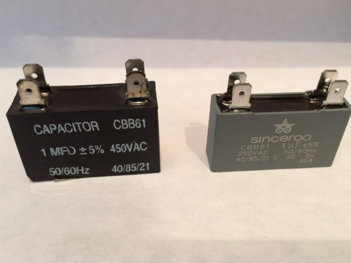 Capacitores De 1 Y 1.5 Microfaradio De 250 Vac 