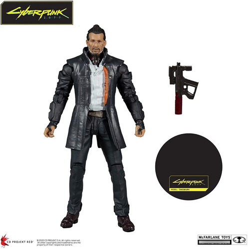 Figura De Acción Takemura Mcfarlane Cyberpunk 2077