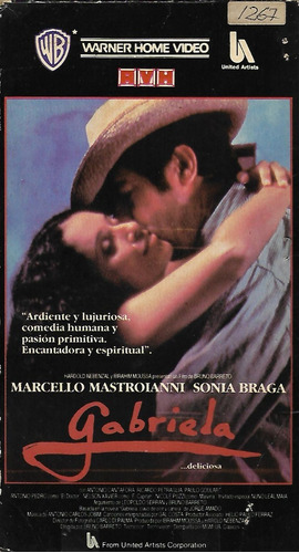 Gabriela Vhs Sonia Braga Marcello Mastroianni