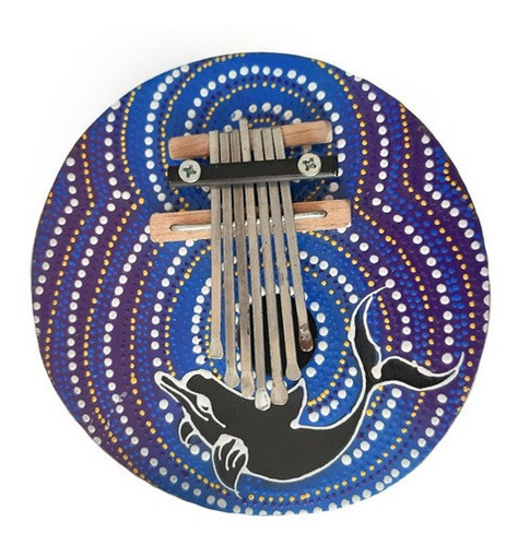 Imagen 2 de 5 de Kalimba Coco Pintada Vm