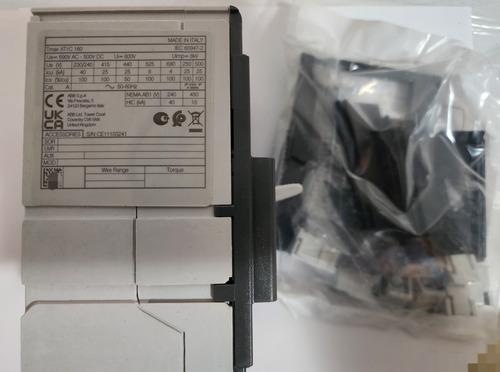 Interruptor Automatico Moldeado 4p 80a Xt1c 160 1sda067405r1