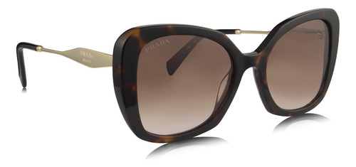 Prada Spr 03y 2au-6s1 Square Shape Tortoise Gradient (Usado)