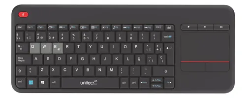 Teclado Bluetooth Inalámbrico Con Touchpad W001 Unitec