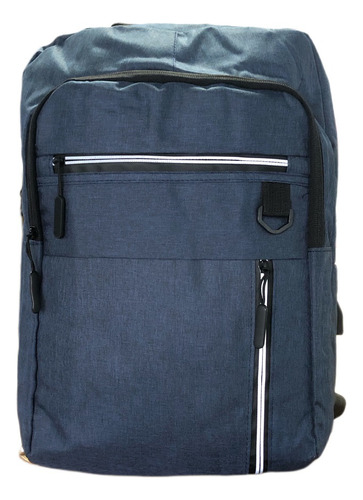 Mochila Urbana Notebook 16l 4 Cierres Colores Circuit