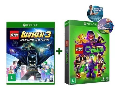 Lego DC Super Villains + Lego Batman 3 Beyond Gotham PS4 Pronta Entrega