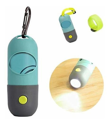 Soporte Bolsas De Caca De Perro Linterna Leddispen R De...