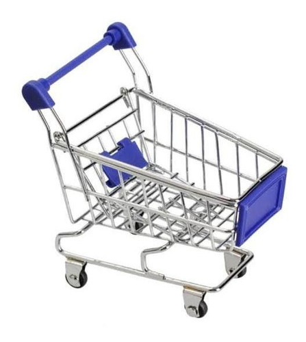 Lote De 10 Carritos Del Supermercado De Metal