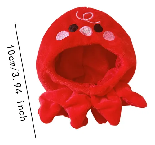 Ropa De Muñeca De Peluche De 10 Cm Cm, Chal Con Pulpo